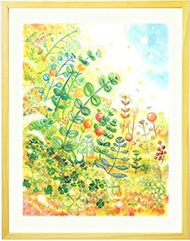 絵画 。壁掛け絵☆【きれいな女性ときれいな緑の植物】 絵画 。壁掛け絵☆【きれいな女性ときれいな緑の植物】